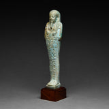 Large Late Period Faience Ushabti