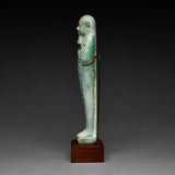 Large Late Period Faience Ushabti