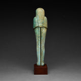 Large Late Period Faience Ushabti