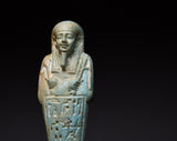 Large Late Period Faience Ushabti