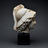 Roman Marble Head of Ares