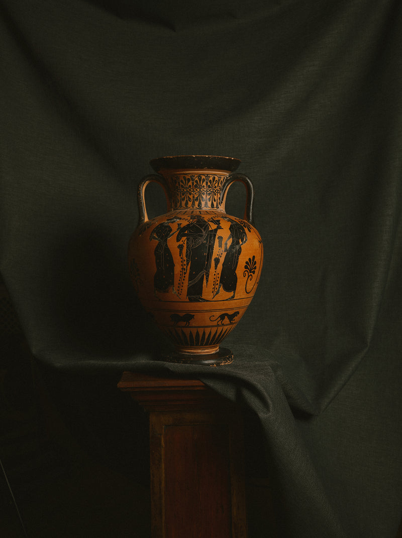 Attic Black-Figured Neck Amphora