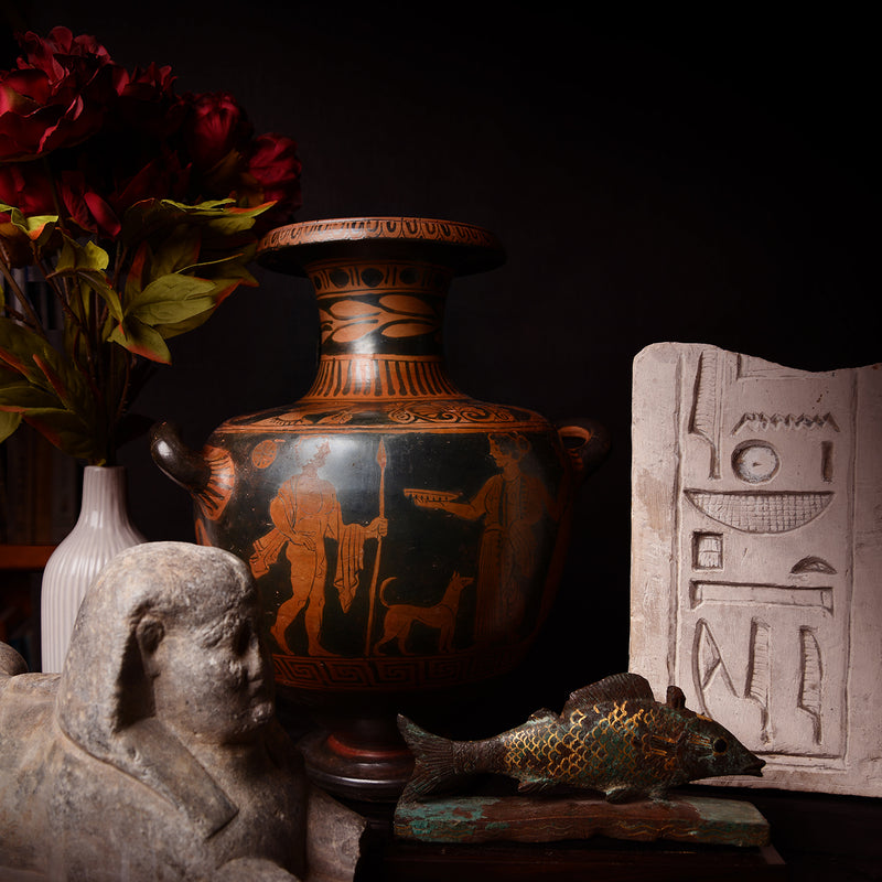 Egyptian Bronze and Gold Oxyrhynchus Fish