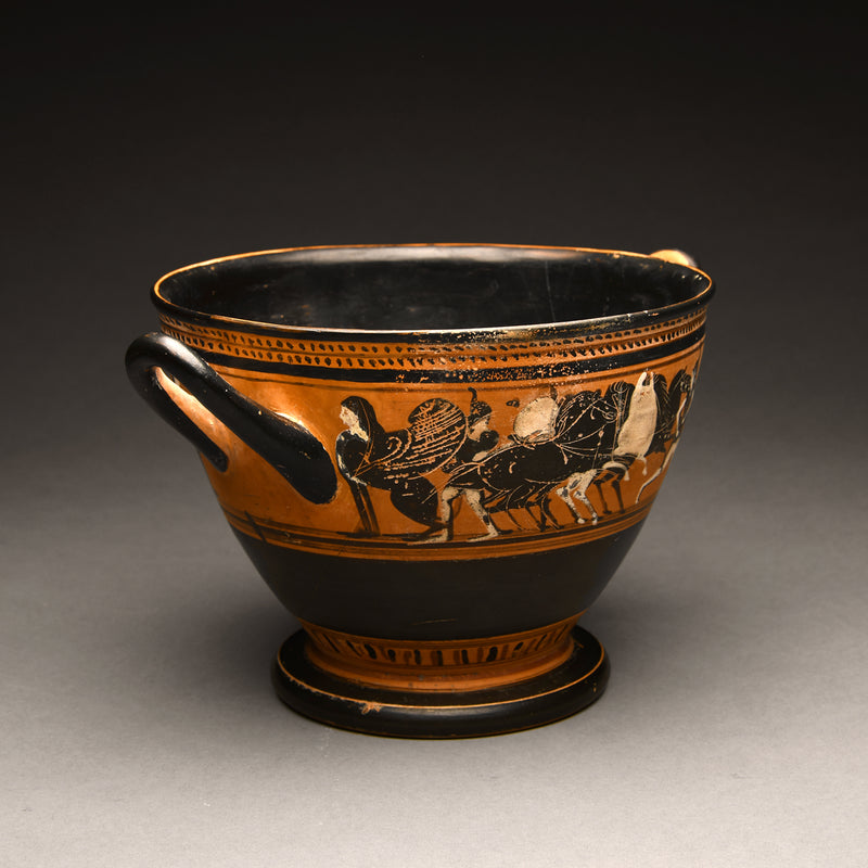Large Attic Black-Figure Skyphos attributed to the CHC Group