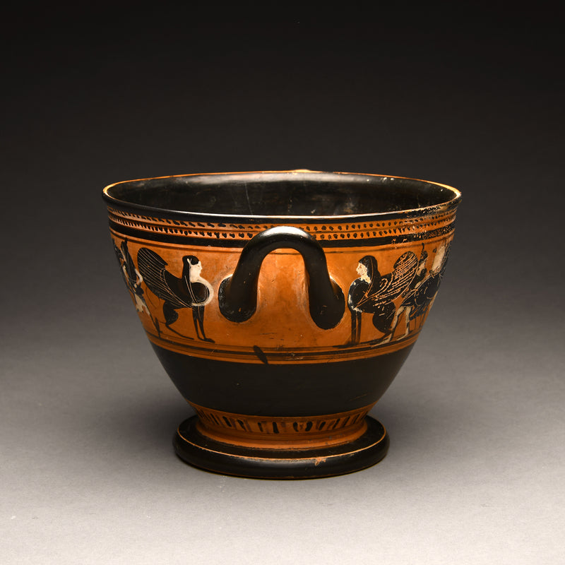 Large Attic Black-Figure Skyphos attributed to the CHC Group